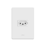 Conjunto Tomada 2P+T 10A/250V 4x2 Branco Simon 20
