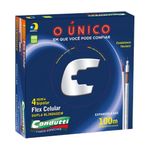 Cabo Coaxial 4mm² Bipolar com Dupla Blindagem 2X26AWG 100 Metros