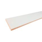 Ripa de MDF 2 Faces Branco Texturizado 15mm 2750x350mm