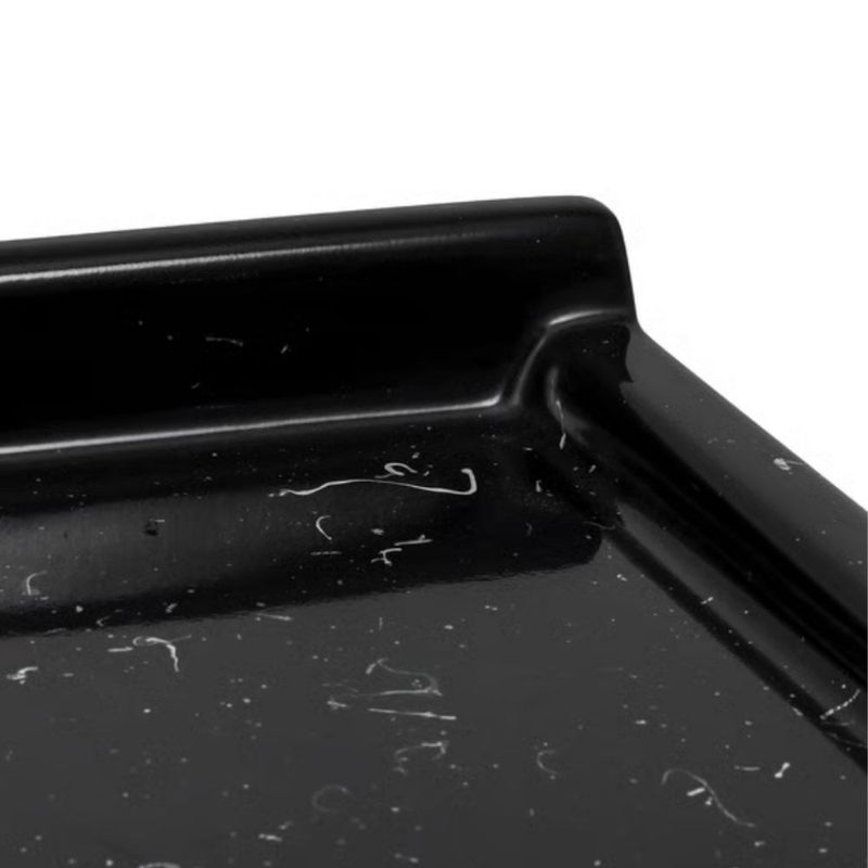 Pia para Cozinha Sintética Pop 100x50cm Onix com Cuba Central