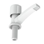 Torneira para Banheiro Mesa Bica Baixa Branco Florença ABS