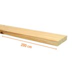 Sarrafo Aparelhado de Pinus 2x10cm 2m