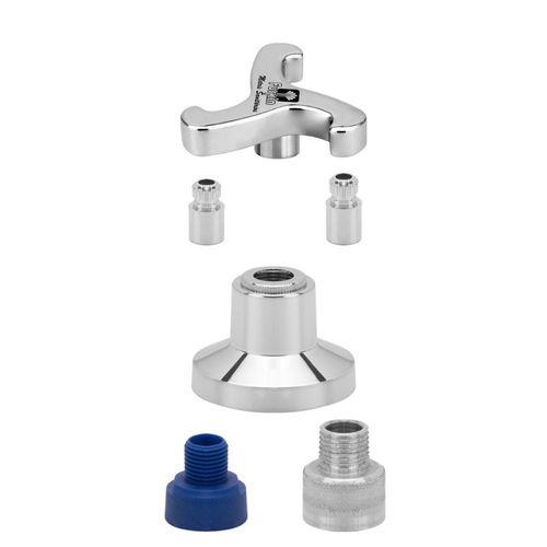 Acabamento Registro Base Universal Gaveta/Pressão Preto 1/2" a 1" C56