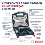 Kit X-Line Azul com 103 Peças