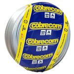 Cabo Paralelo 1mm² 300V Branco Cobrecom 100 Metros