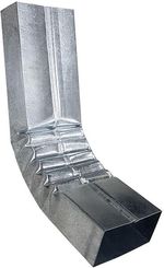 Curva Retangular Aço Corte 28 Zincado Calhaforte