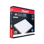 Painel de Led de Sobrepor Pop 24w 26x26cm 1440 lúmens Luz Branca