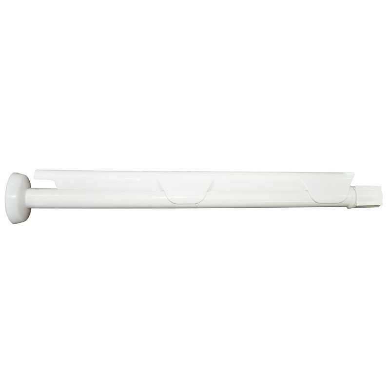 Cano para Chuveiro com Canopla e Luva Branco 40cm 1/2" Astra