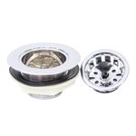 Válvula Cromada para Pia Americana 3.1/2" Astra