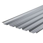 Telha Trapezoidal Metálica Galvalume Natural TR40 0,98x3m Calhaforte