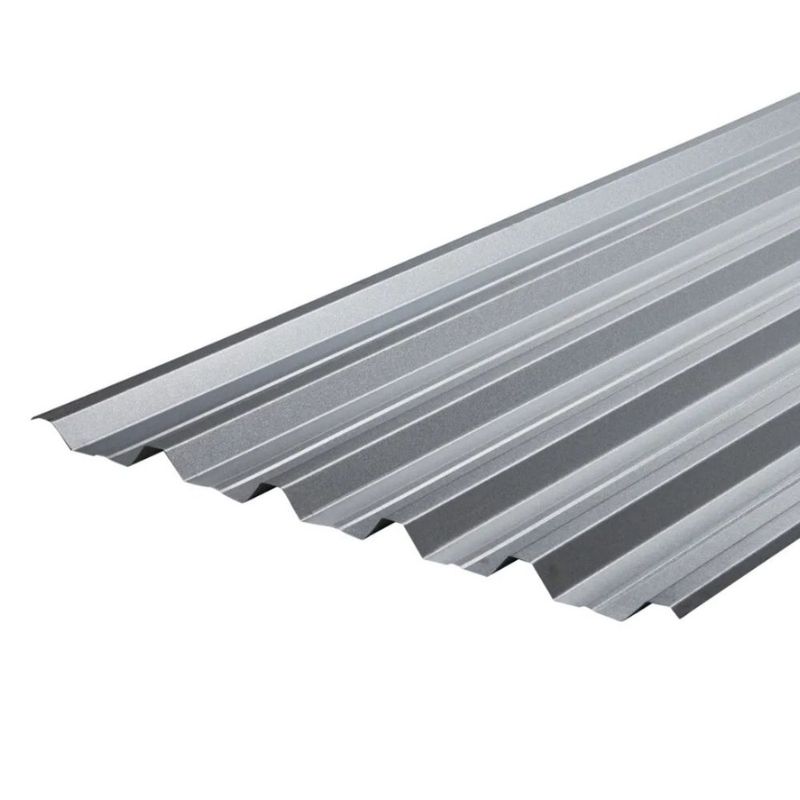 Telha Trapezoidal Metálica Galvalume Natural TR40 0,98x3m Calhaforte