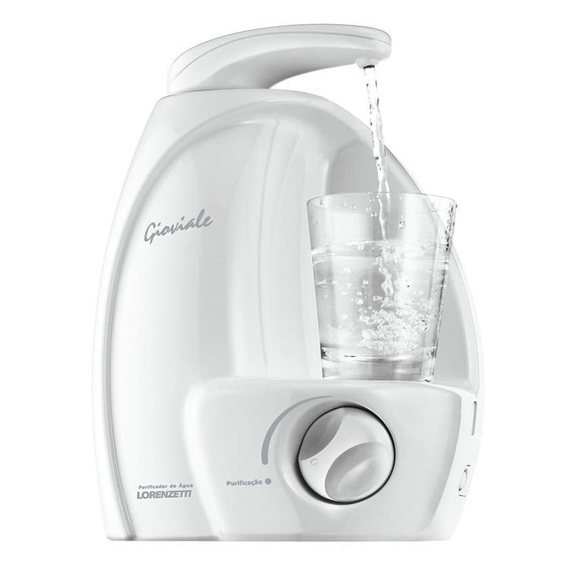 Purificador de Água Natural Gioviale Branco Lorenzetti