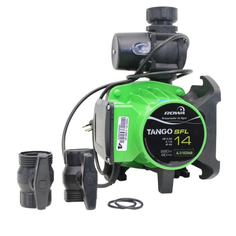 Pressurizador Tango SFL 14 3 Banheiros 1/4CV 220V Rowa