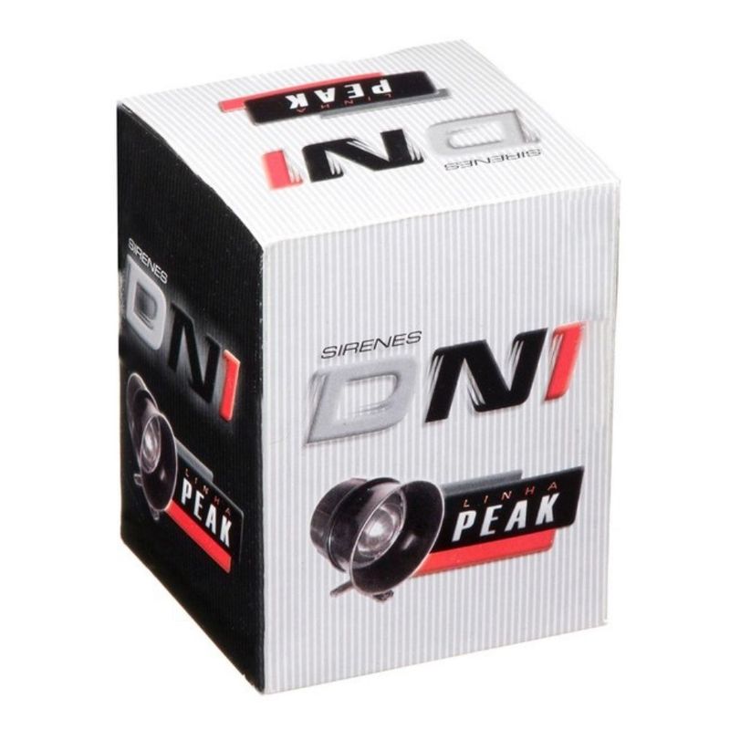 Sirene Luz Vermelha Piscante para Sistemas de Incêndio 12/24V 115dB