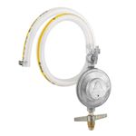 Regulador Gás Doméstico 1kg/h 3/8" BM com Mangueira 1,20m Aliança