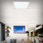 Painel de LED Embutir Slim 24W 29,5x29,5cm 2040 Lúmens Luz Branca