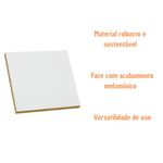 Painel MDF 1 Face Branco Gelo 2440x1850x2,8mm