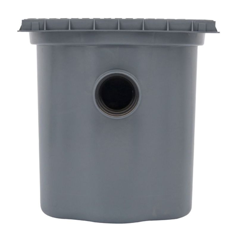 Caixa de Gordura Polipropileno DN100 Cinza 43cm Odem