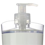 Porta Sabonete Líquido para Banheiro Tule Branco Fosco