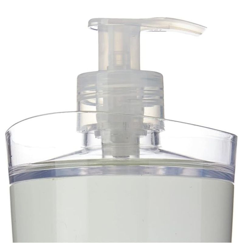 Porta Sabonete Líquido para Banheiro Tule Branco Fosco