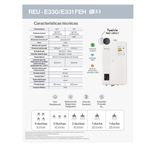 Aquecedor de Água a Gás GLP 32,5L E33 Digital Bivolt Rinnai