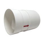 Válvula de Retenção de Meio Esgoto Série Normal PVC DN100 Estrela