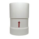 Válvula de Retenção de Meio Esgoto Série Normal PVC DN100 Estrela