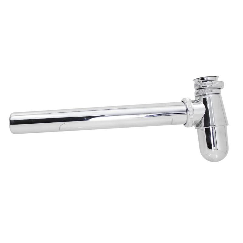 Sifão Copo Rígido para Pia de Cozinha Metal 1.1/2" Bognar