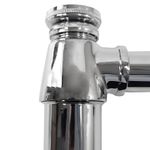 Sifão Copo Rígido para Pia de Cozinha Metal 1.1/2" Bognar