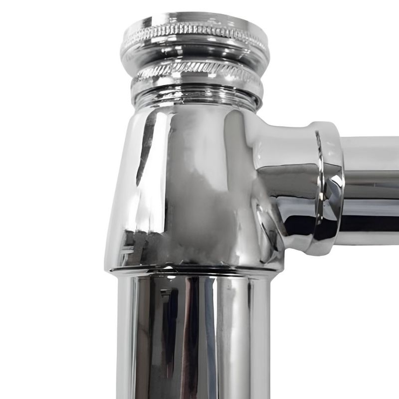 Sifão Copo Rígido para Pia de Cozinha Metal 1.1/2" Bognar