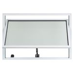 Maxim-ar Vidro Boreal sem Grade Alumínio Branco 60x60cm