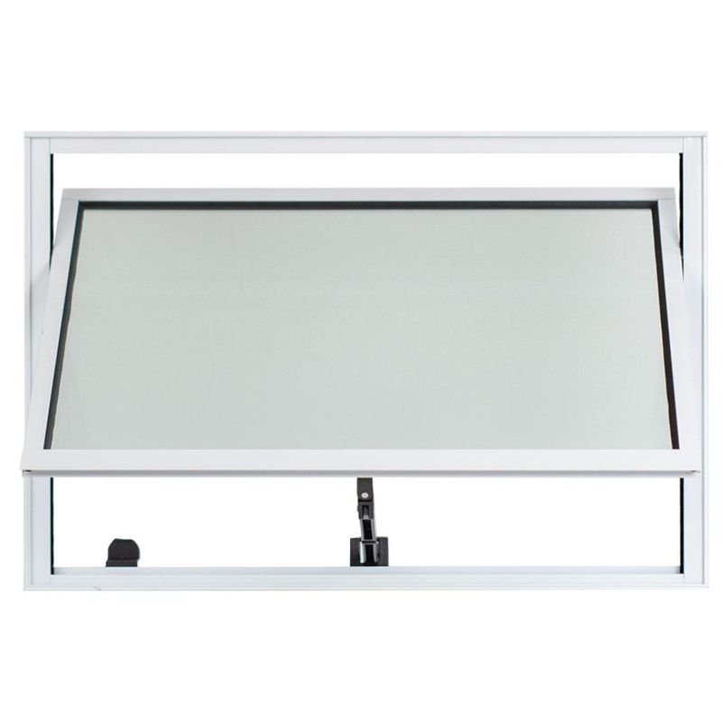 Maxim-ar Vidro Boreal sem Grade Alumínio Branco 60x60cm