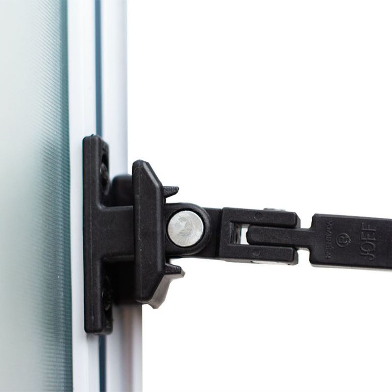 Maxim-ar Vidro Boreal sem Grade Alumínio Branco 60x60cm