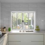 Janela de Correr 4 Folhas sem Grade Alumínio Brilhante 100x150cm