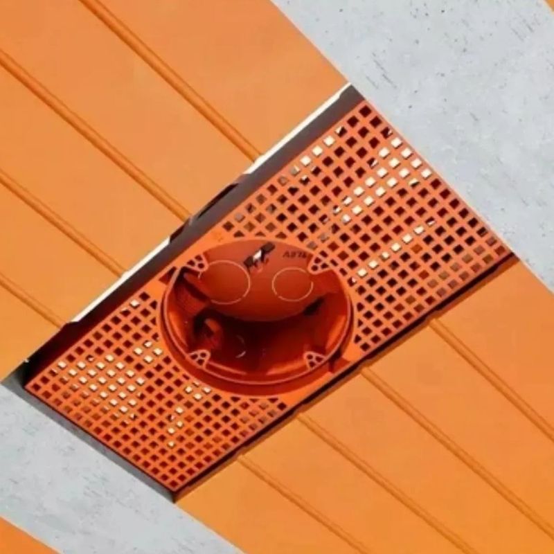 Kit Suporte Caixinha Teto Octogonal 4x4 Tigre