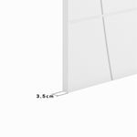 Kit Porta Pivotante MDP Elegance Branco UV Bt 14 214x100cm