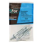 Chumbador CB com Prisioneiro 5/16"x75mm 02 Peças