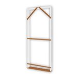 Kit Batente com Alizar Regulável 2 Lados Branco 215x94x12cm