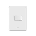 Conjunto Interruptor Simples 10A/250V 4x2 Branco Simon 20