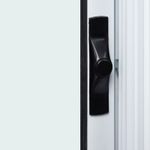 Janela de Correr 2 Folhas com Grade Alumínio Branco 100x120cm