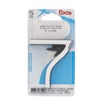 Número 7 Plástico Preto Cromado 8cm