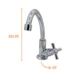 Torneira para Cozinha Mesa 1/4V Bica Média Cromado 1169 C31 DN15-20