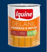 Esmalte Standard Sintético Alto Brilho Delanil Azul Del Rey 750ml