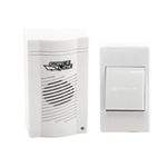 Campainha sem Fio 36 Toques Alcance 100 Metros para Tomada Bivolt