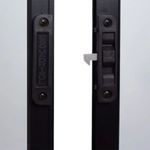 Janela de Correr 4 Folhas sem Grade Alumínio Preto 100x200cm