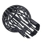 Protetor para Ralo Plástico Preto Odem