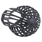 Protetor para Ralo Plástico Preto Odem