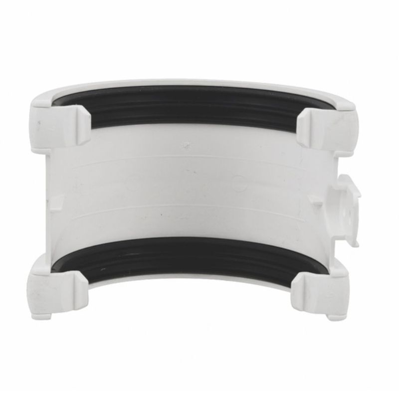 Emenda PVC Classic Branco 10cm Odem
