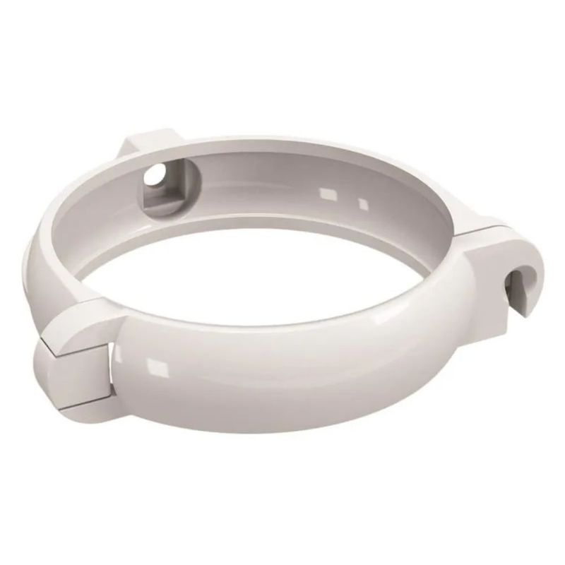 Abraçadeira PVC Classic Branco 10x10cm Odem