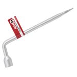 Chave de Roda Tipo L com Espátula 19mm Aço Carbono Zincado Nove54